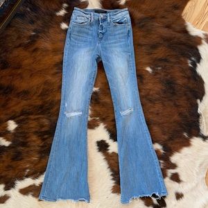 High Rise Flare Jeans